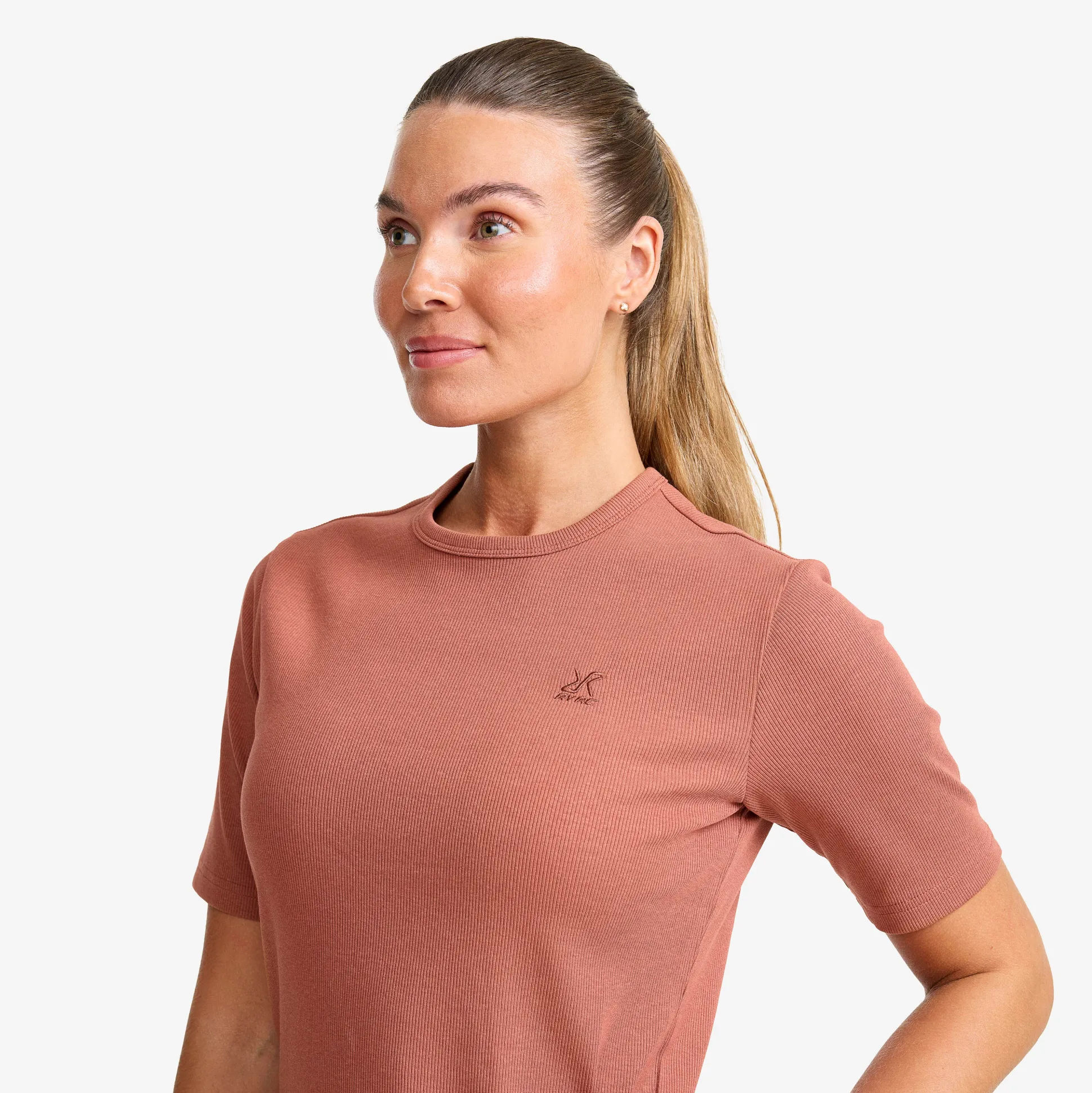 Birch Ribbed T-shirt Naiset