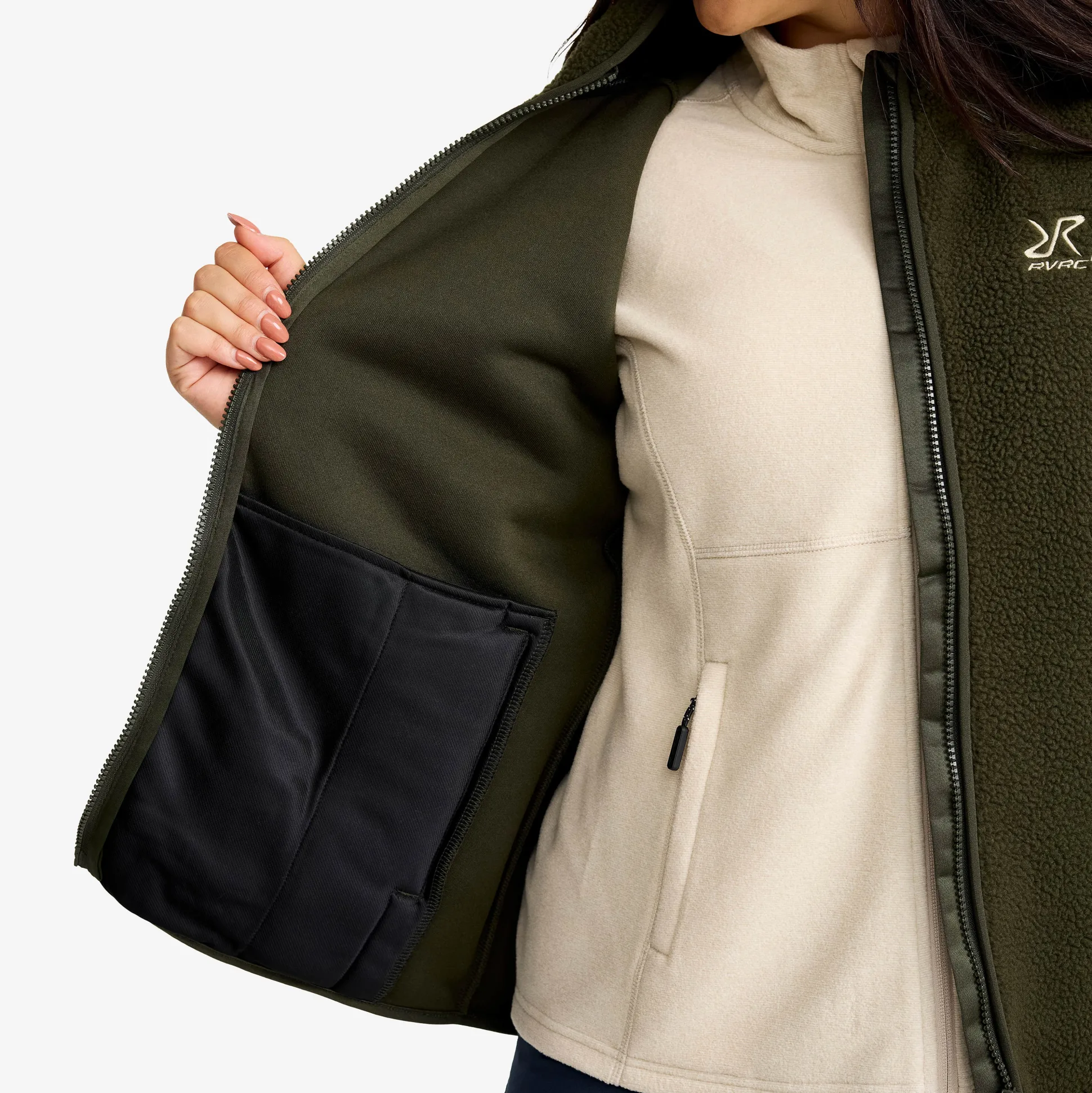 Canyon Full-zip Pile Fleece Vest Naiset