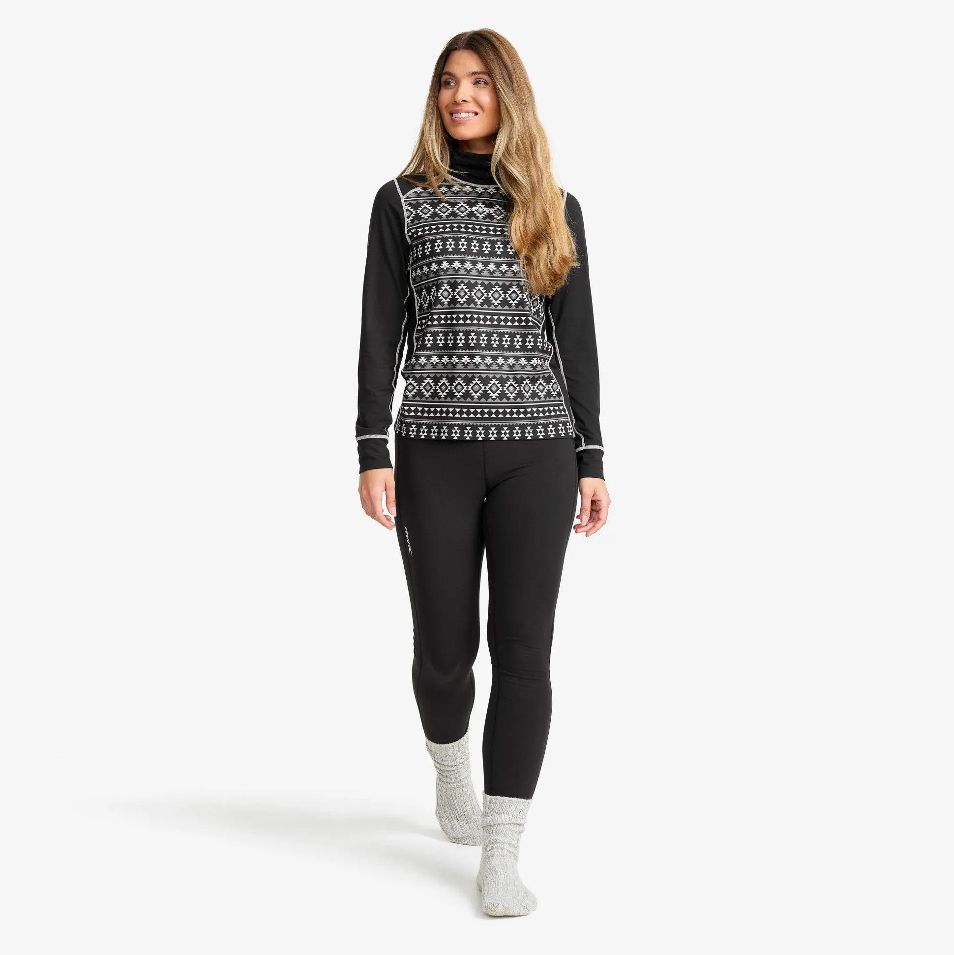 Downhill Base Layer Turtleneck Top Naiset