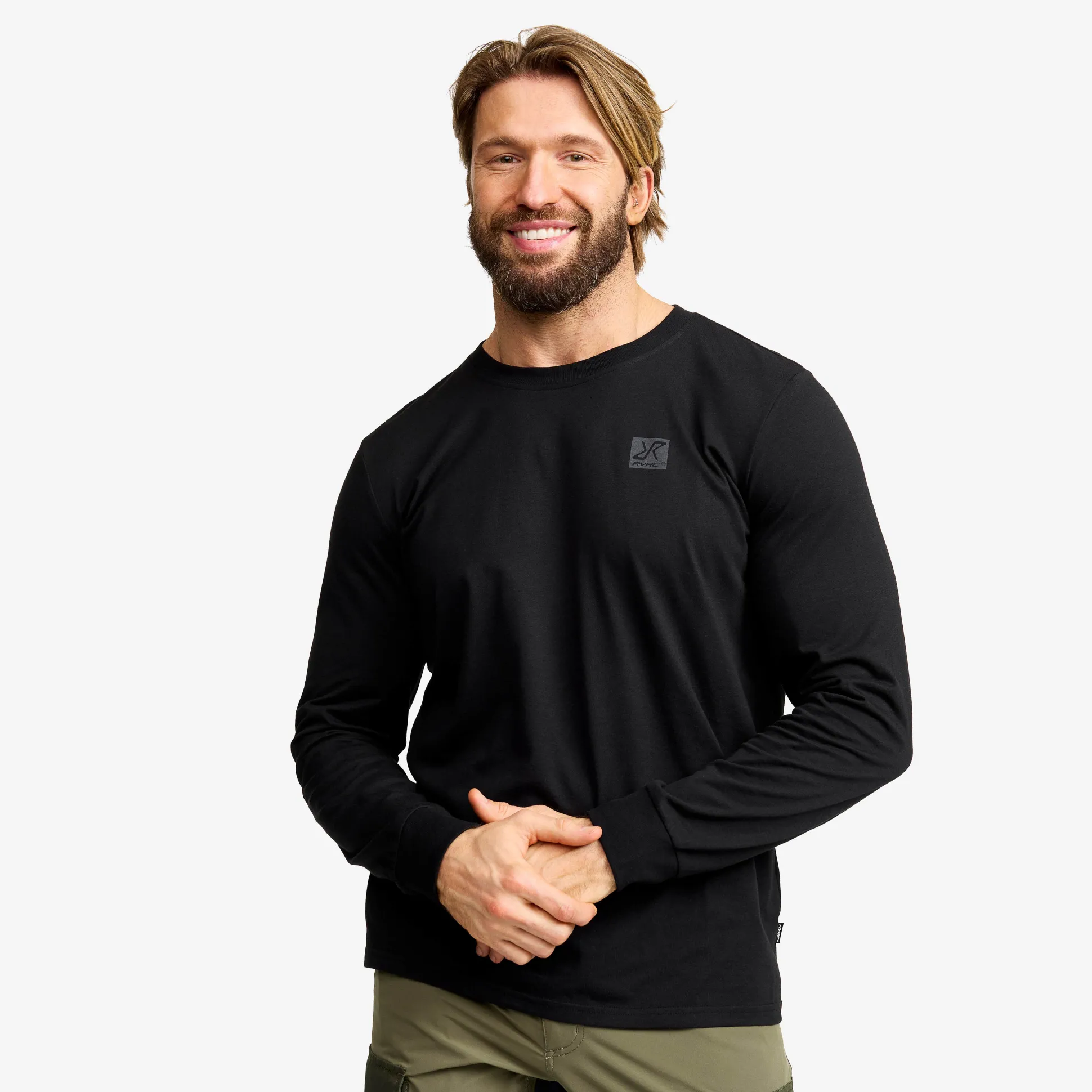 Easy Long-sleeved T-shirt Miehet
