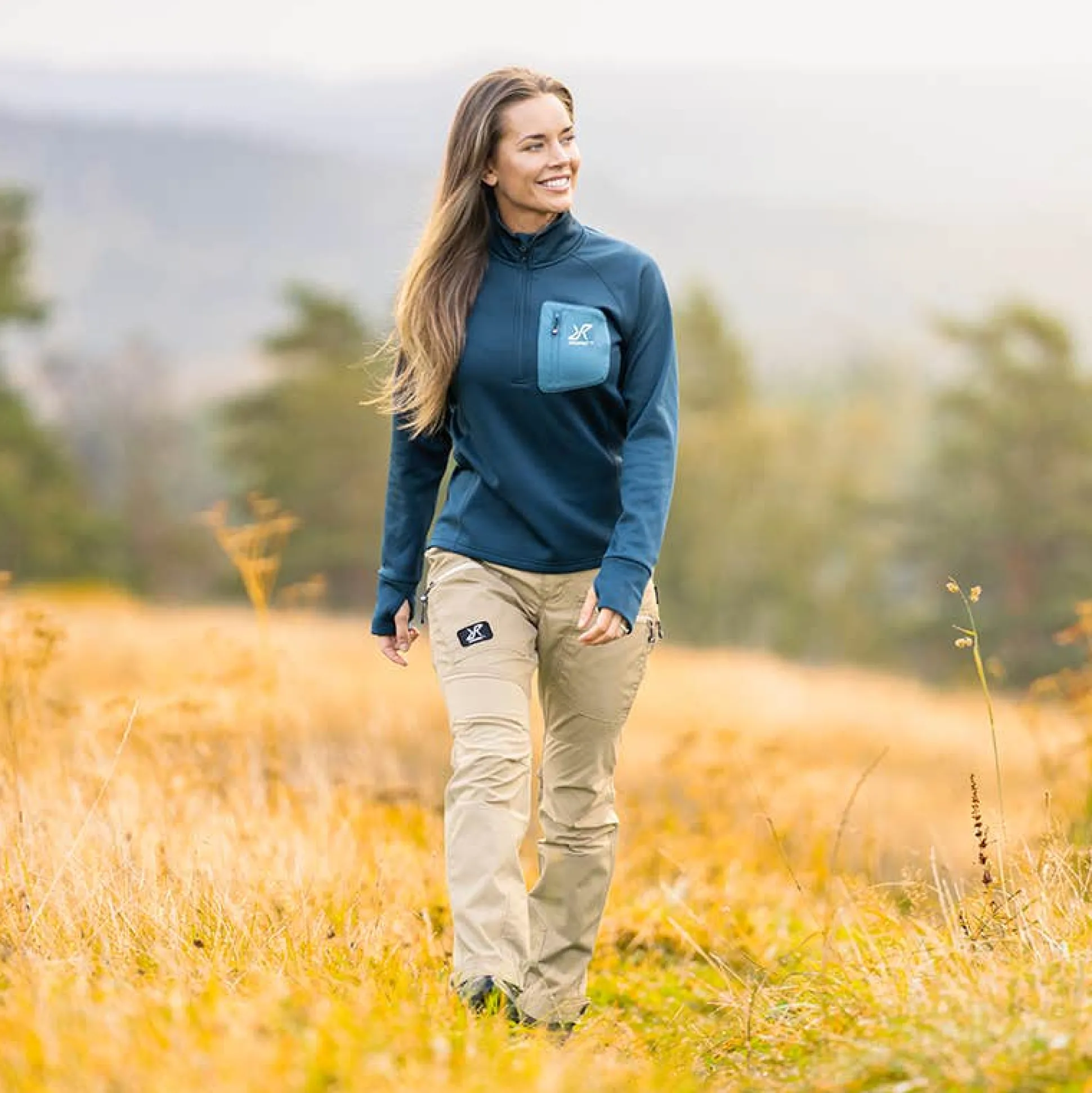 Evolution Half-zip Stretch Fleece Naiset