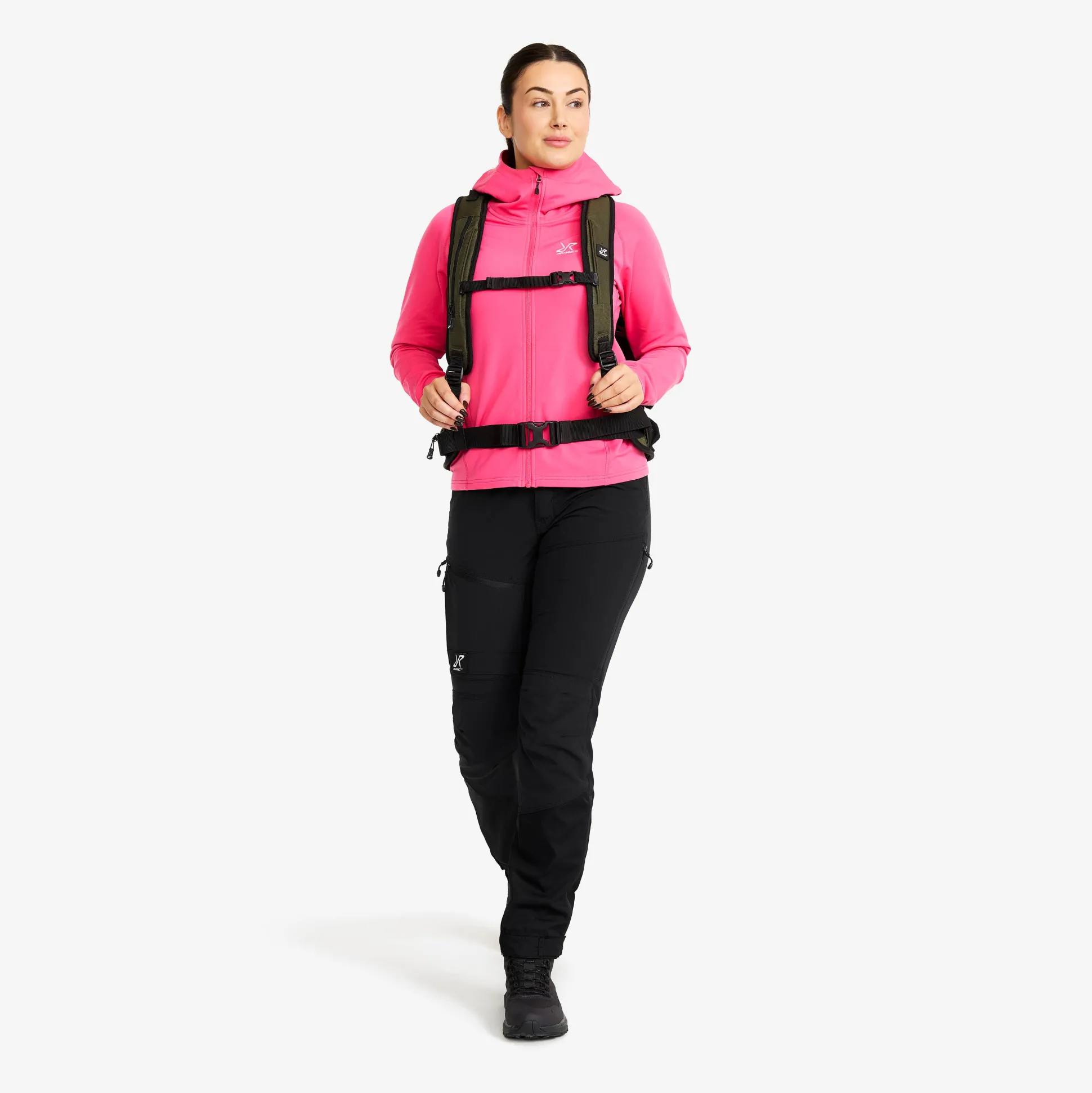 Evolution Light Stretch Fleece Hoodie Naiset