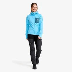 Evolution Stretch Fleece Hoodie Naiset