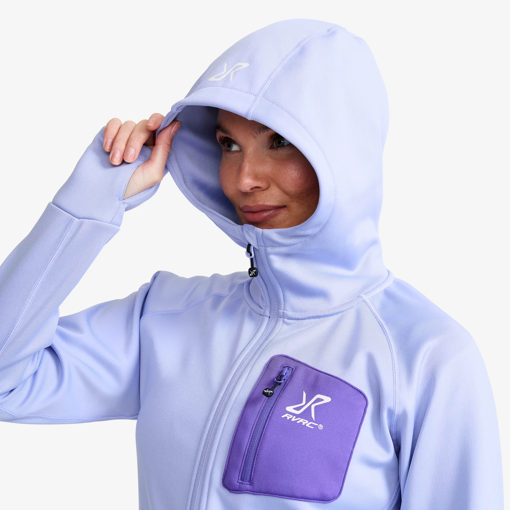 Evolution Stretch Fleece Hoodie Naiset