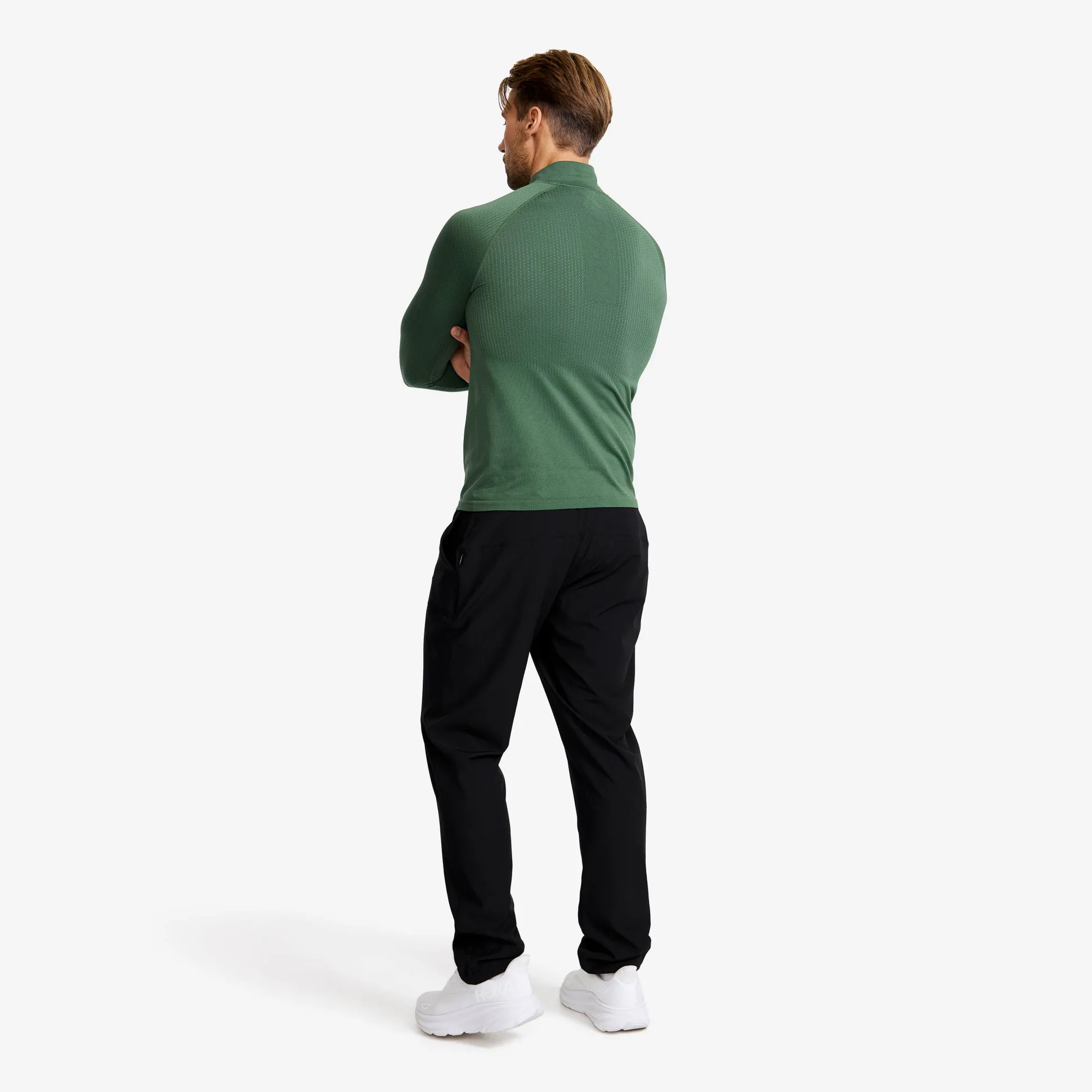 Focus Half-zip Seamless Top Miehet