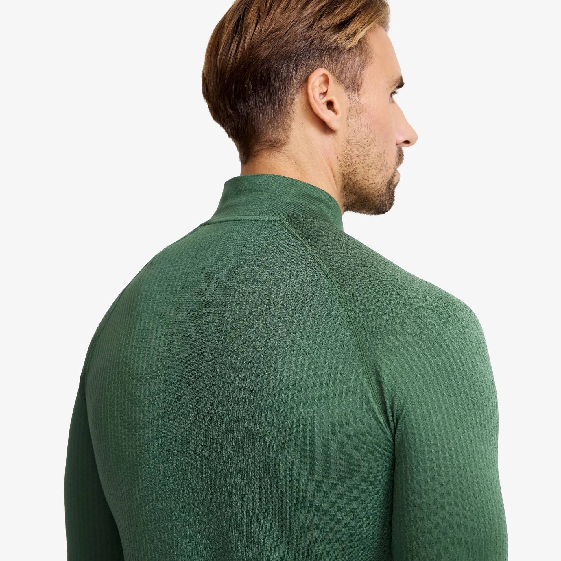 Focus Half-zip Seamless Top Miehet
