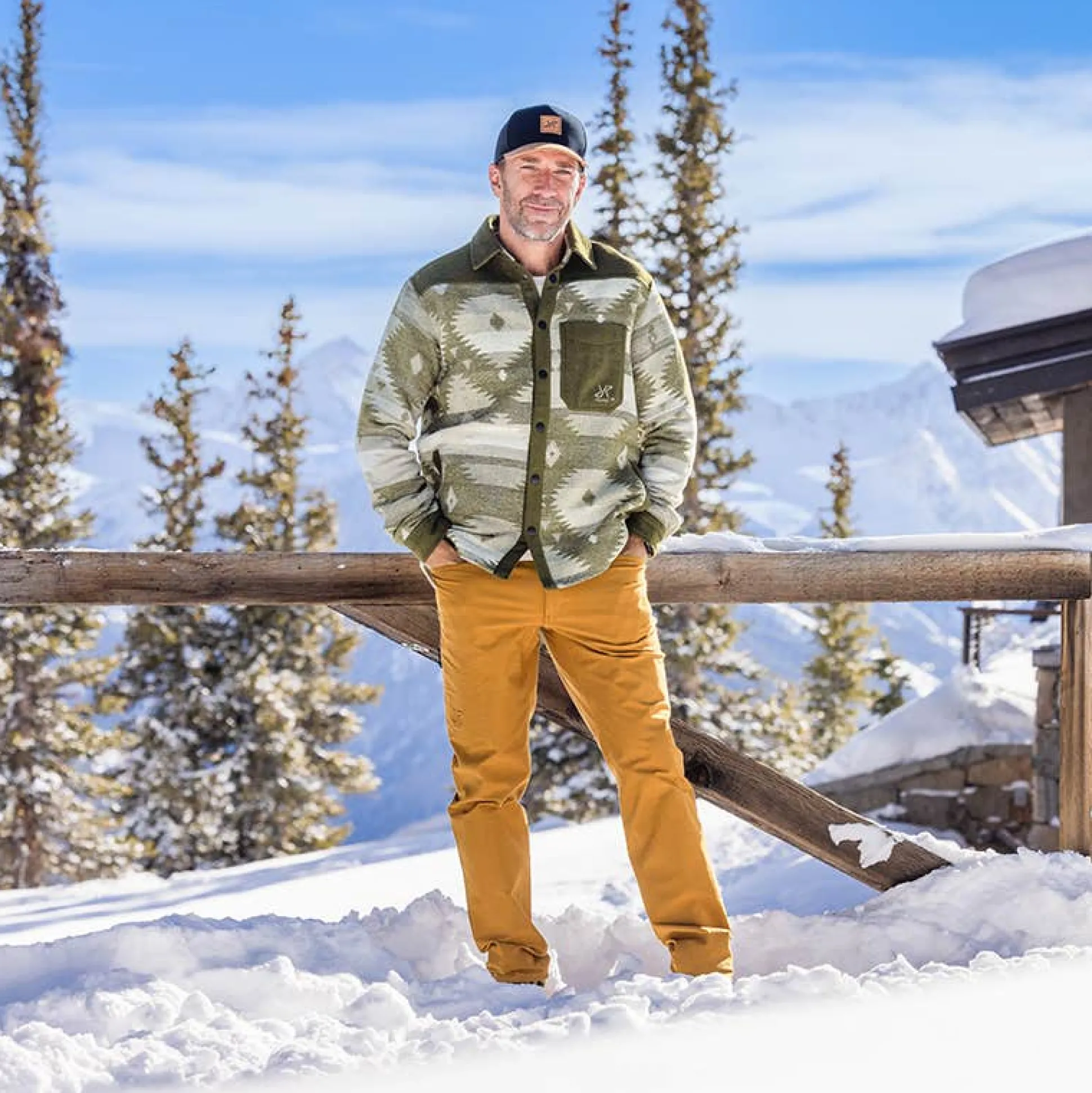 Highland Warm Overshirt Miehet