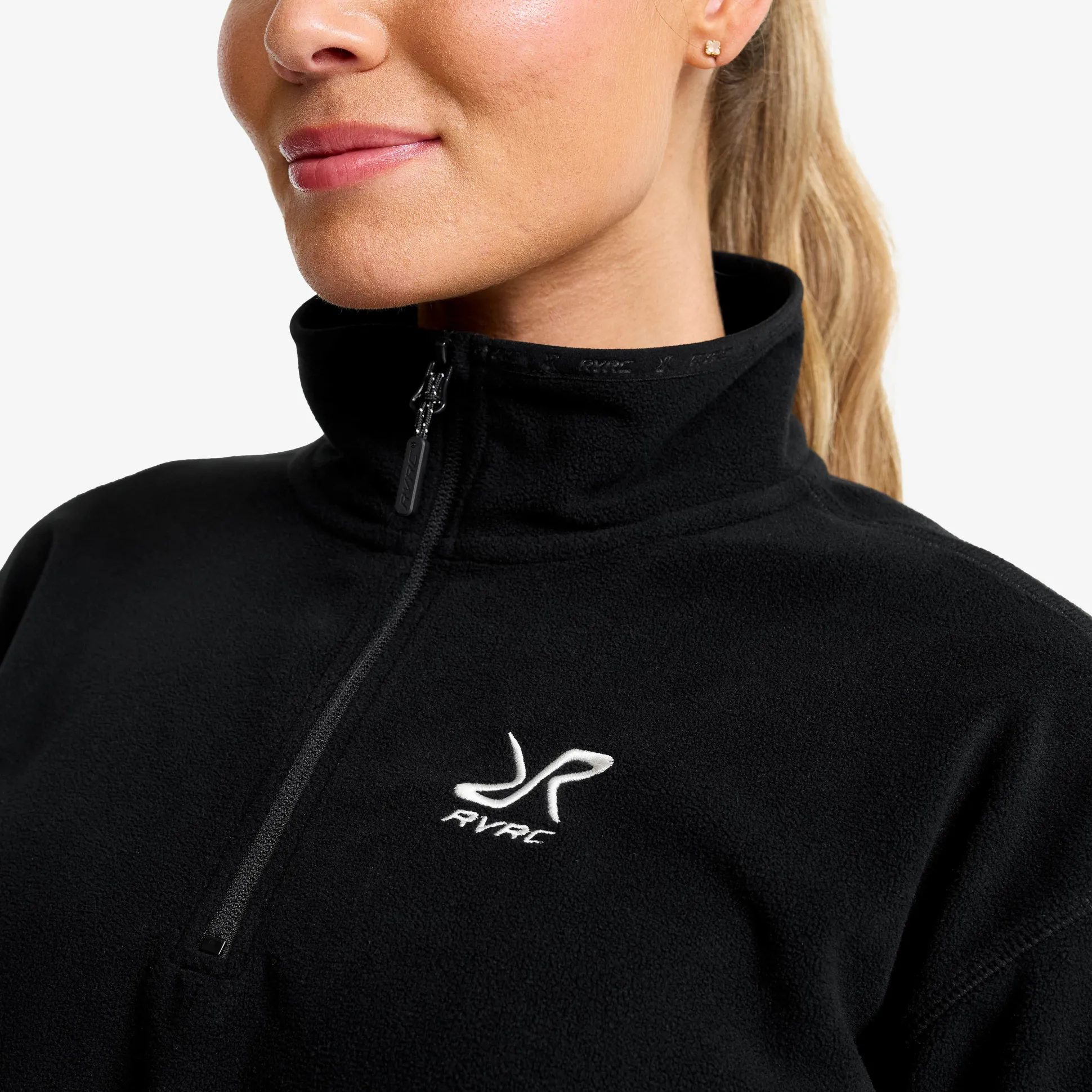 Hiker Cropped Half-zip Fleece Naiset
