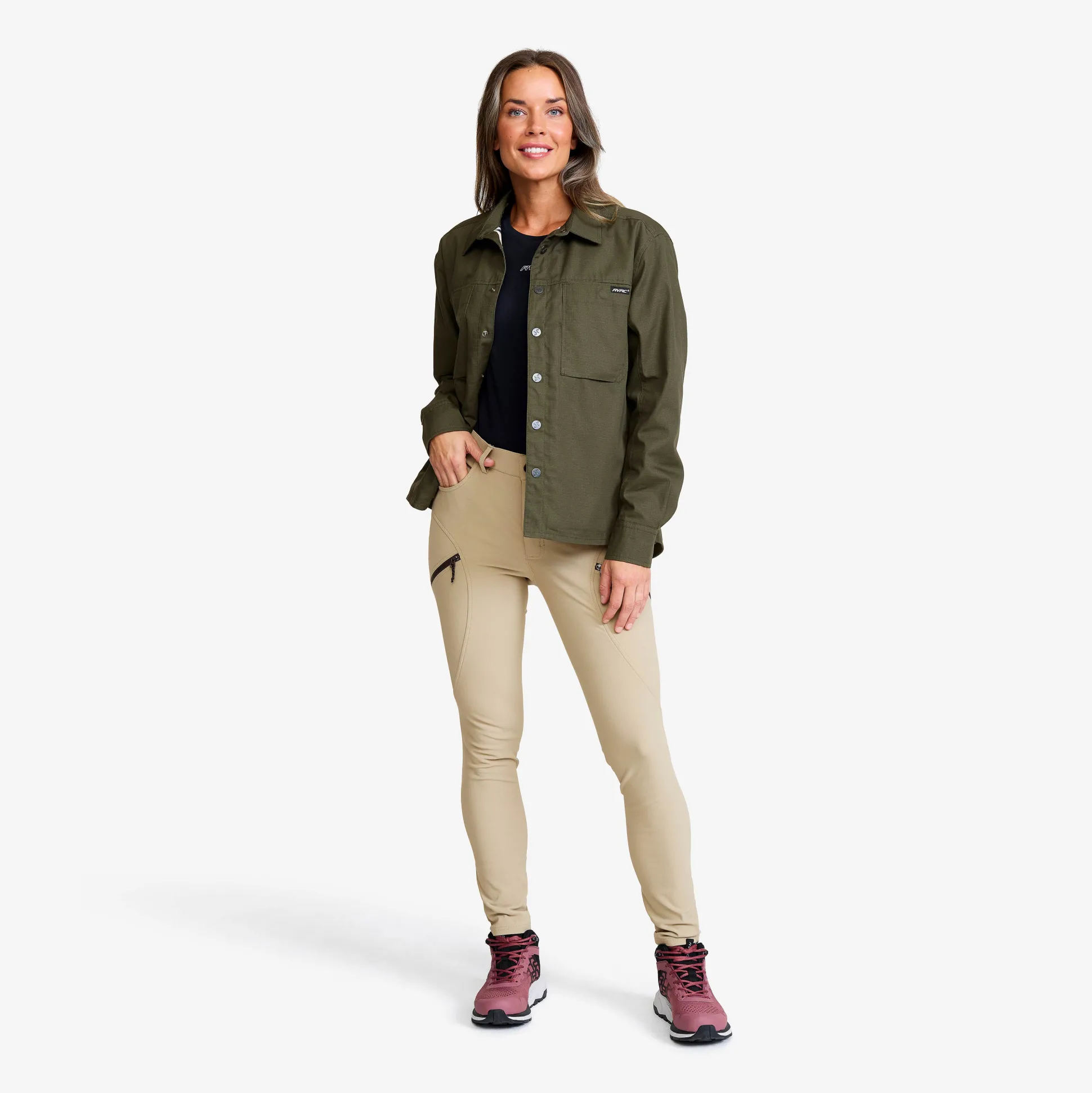 Outback Fleece Lined Overshirt Naiset