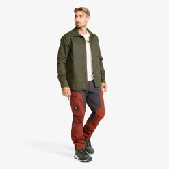 Outback Fleece Lined Overshirt Miehet