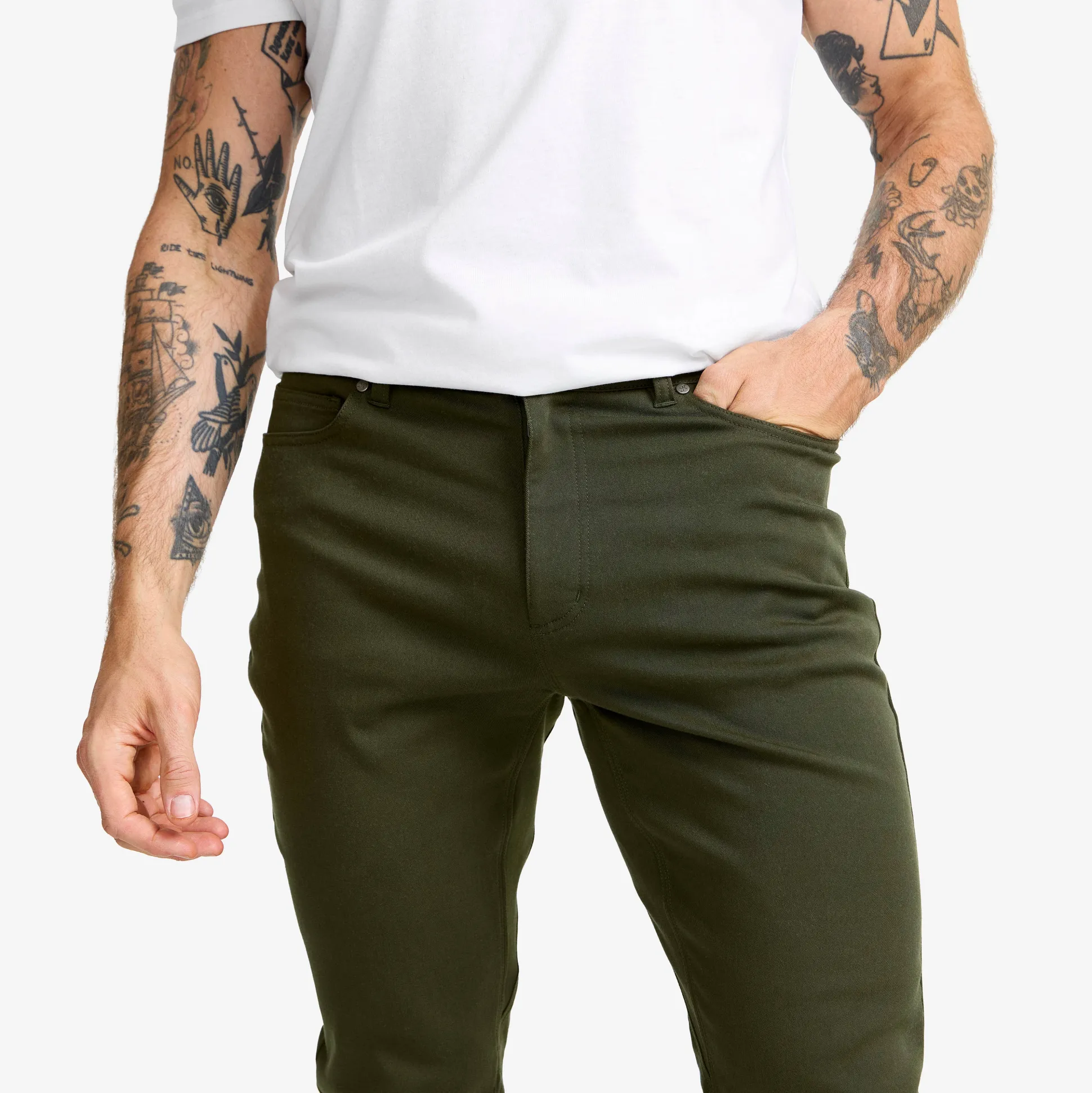 Path Stretch Jeans Miehet