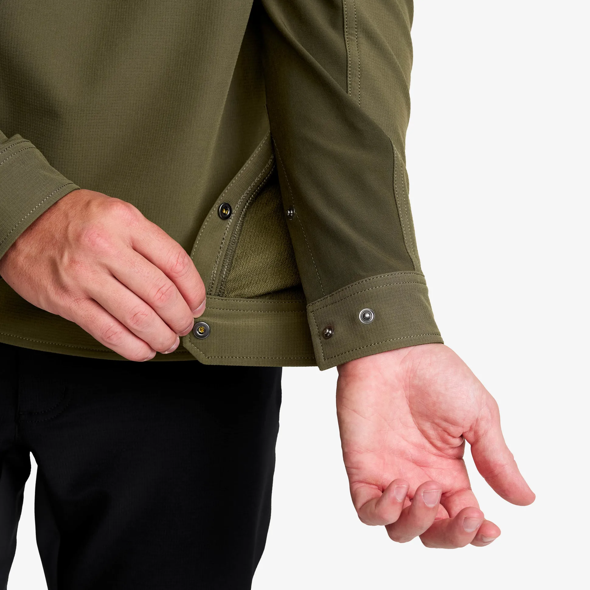 Ridge Half-zip Stretch Shirt Miehet