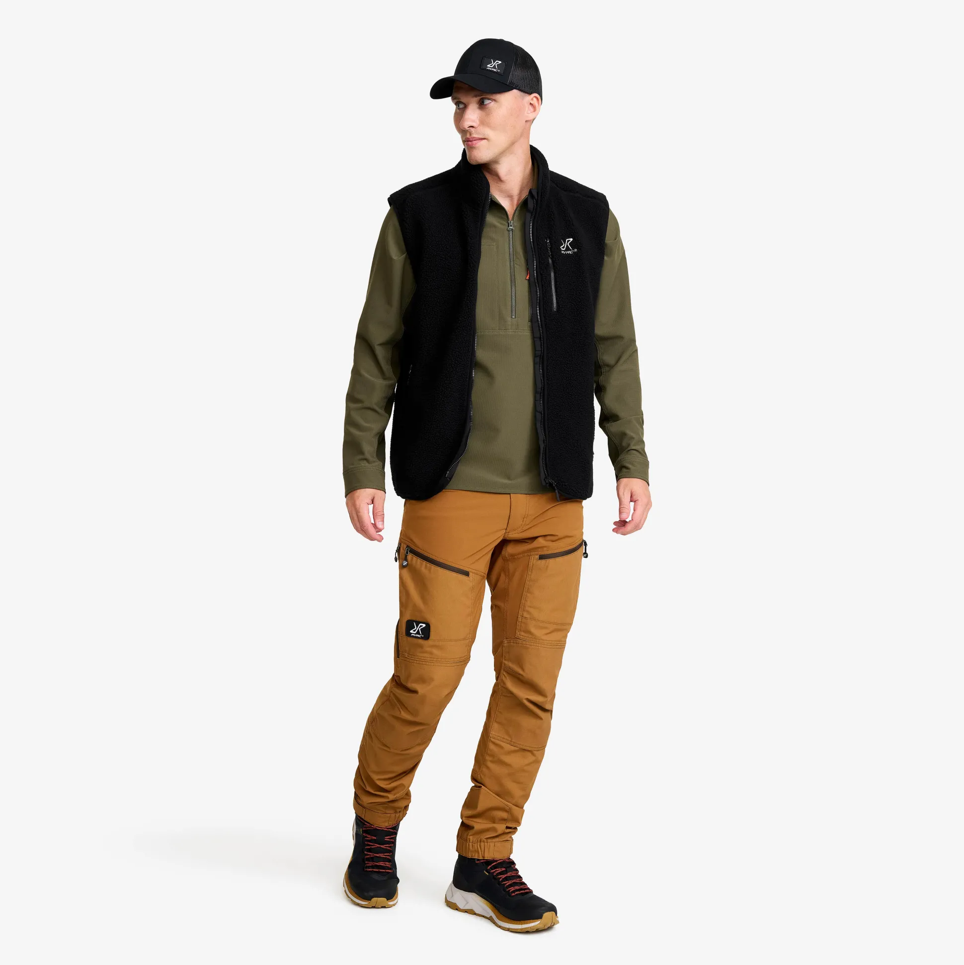 Ridge Half-zip Stretch Shirt Miehet