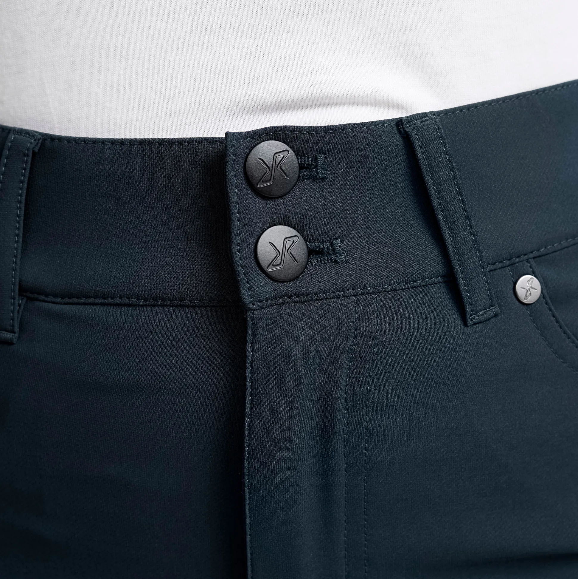 Root High-waist Stretch Jeans Naiset