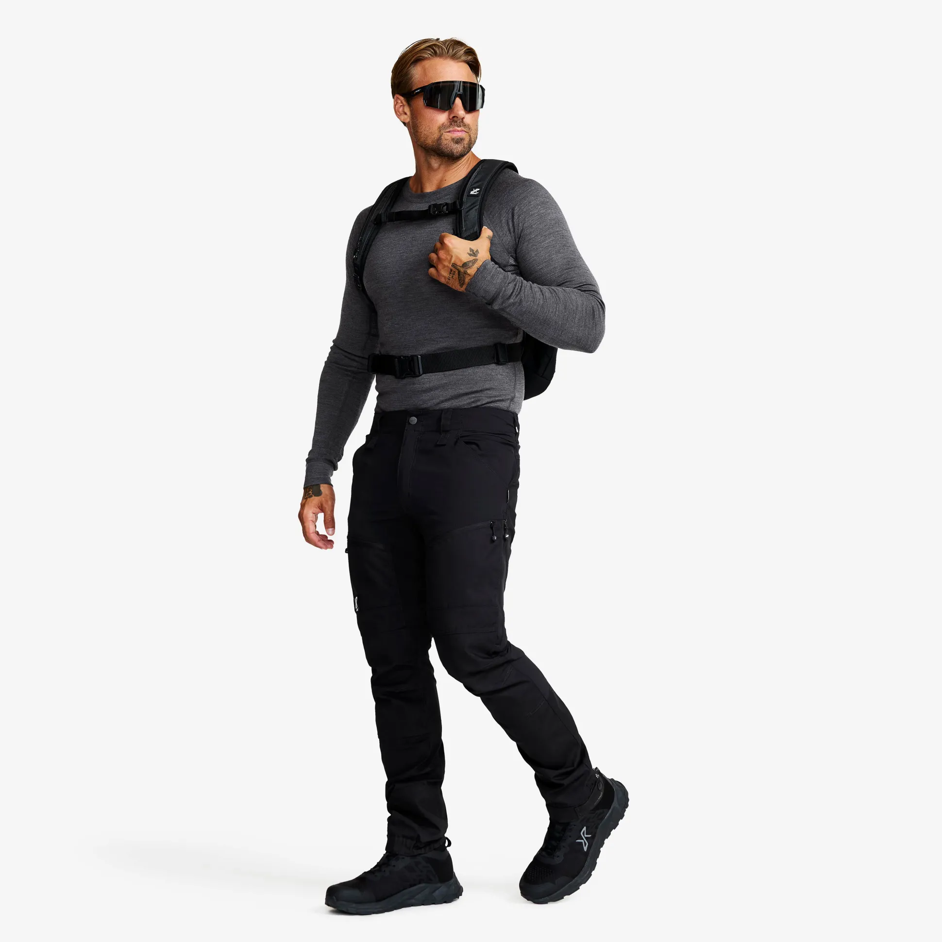 Route Merino Warm Base Layer Top Miehet