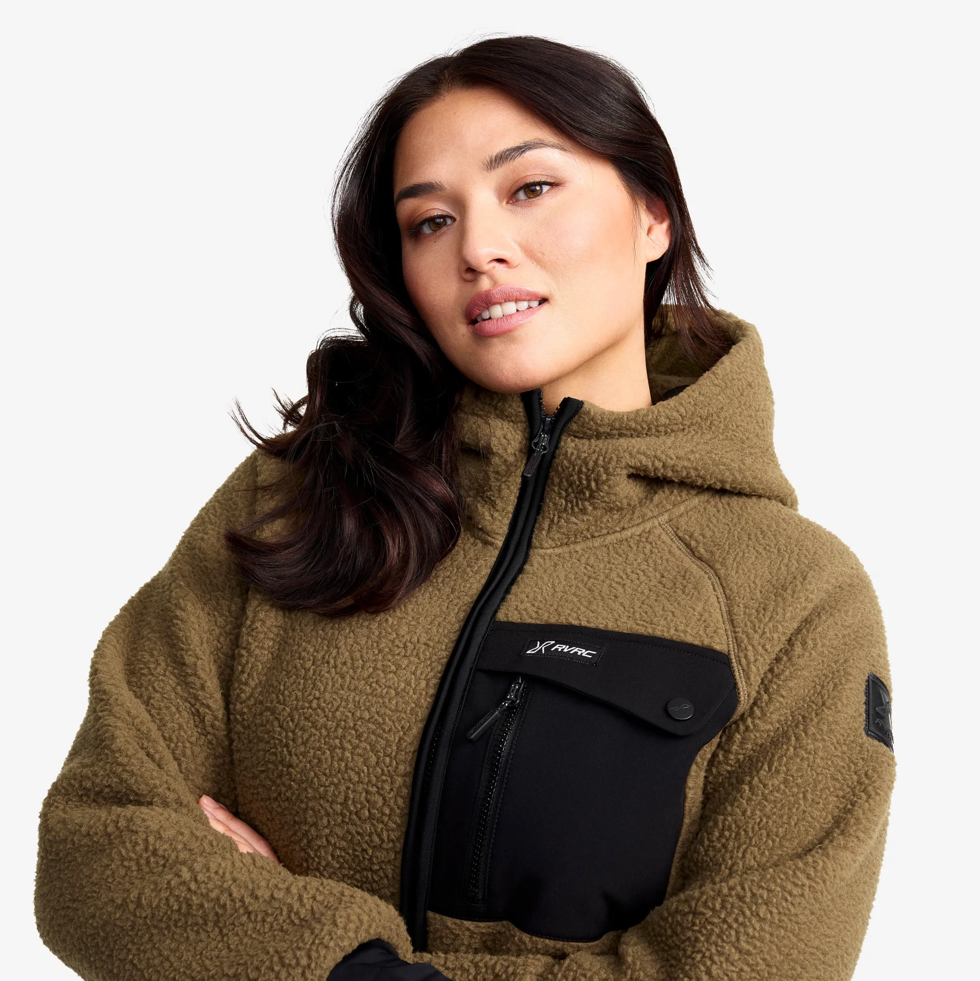 Sherpa Hoodie Naiset
