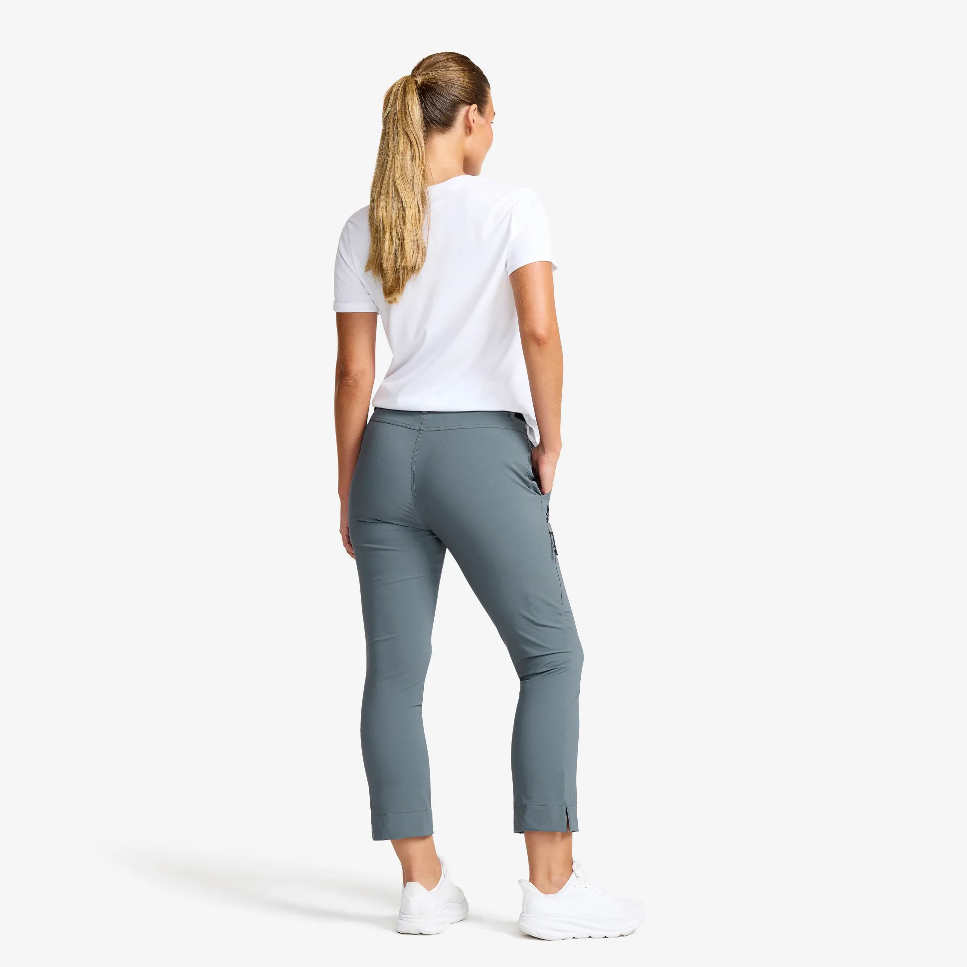 Variety High-waist Cropped Pants Naiset