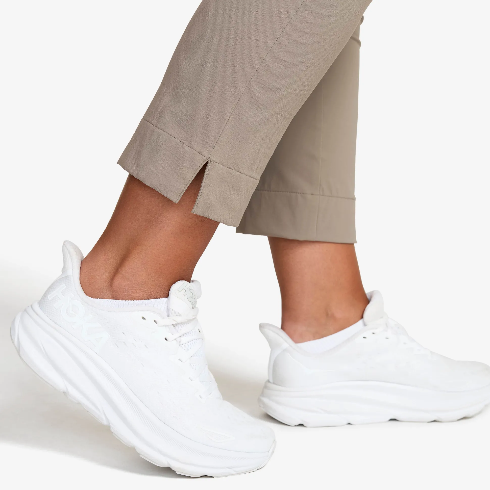 Variety High-waist Cropped Pants Naiset