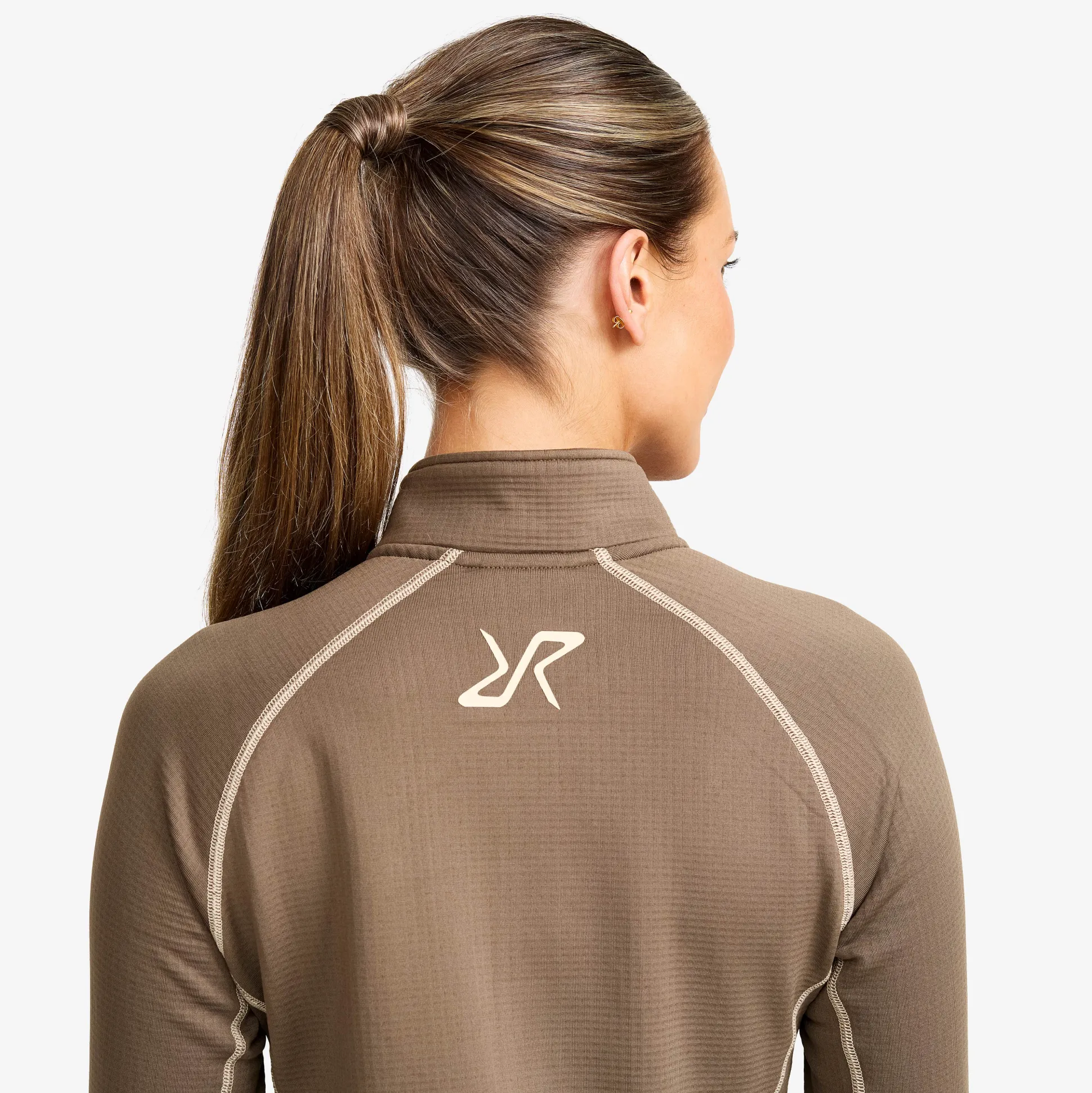 Waffle Half-zip Baselayer Top Naiset